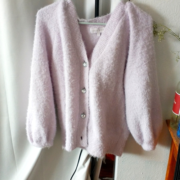 Lavender Ally Mae Cardigan - Picture 1 of 1